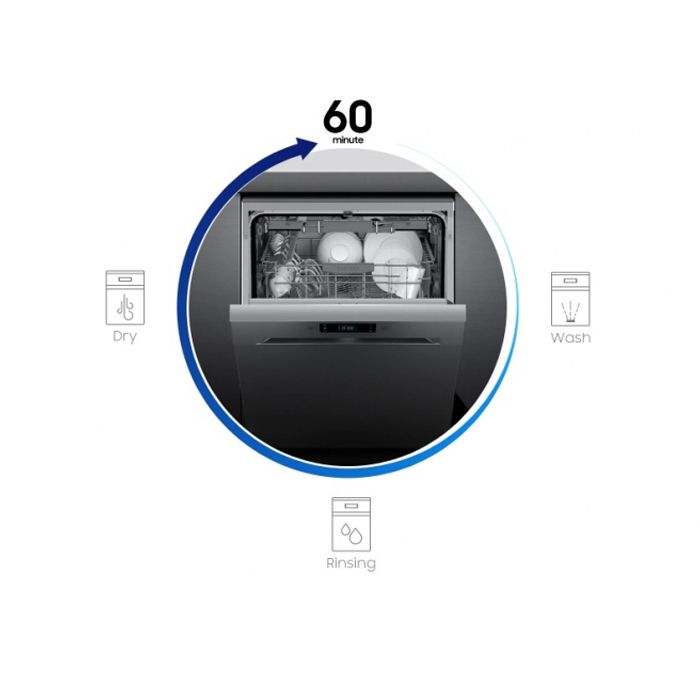 ماشین ظرفشویی 14 نفره سامسونگ DW60M6050FS