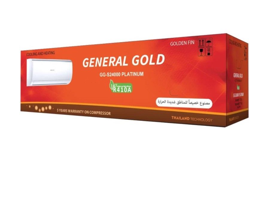 کولر گازی 18000 جنرال گلد مدل GG-S18000 Platinum